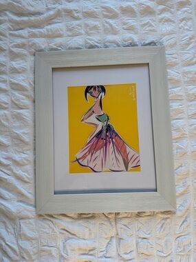 Dance in motion by me handcrafted handmade digital illustration print